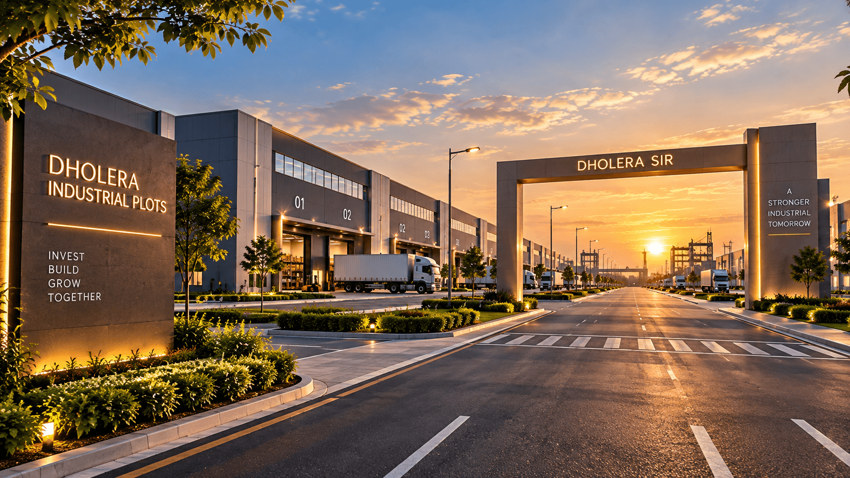 Industrial Plot opportunity in Dholera